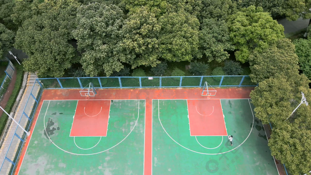 篮球场壁纸俯瞰图片