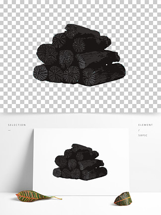 煤炭的样子怎么画图片图片
