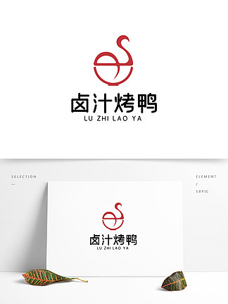 美食滷味熟食logo