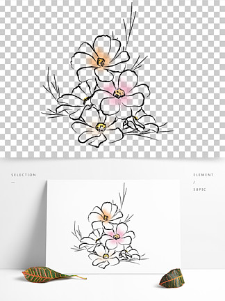 【素花簡筆畫】圖片免費下載_素花簡筆畫素材_素花簡筆畫模板-千圖