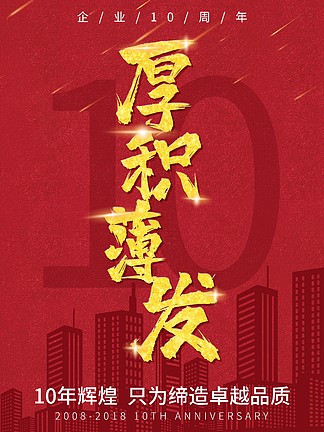 地产10周年业主答<i>谢</i>会年终活动开幕式海报