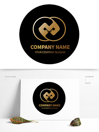 金<i>属</i><i>渐</i>变科技高端字母商务logo设计