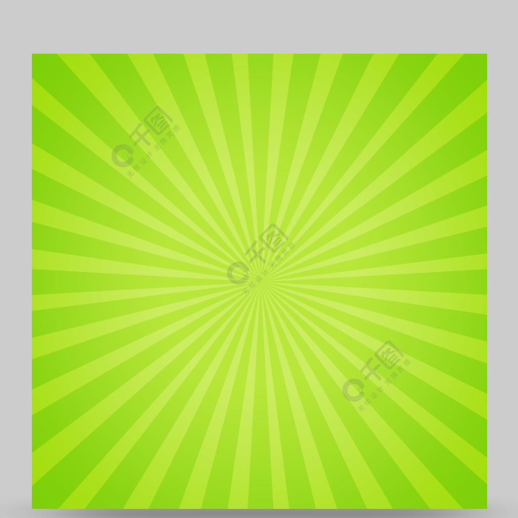 原创矢量浅绿色渐变放射背景图主图放射图