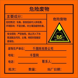 【医疗废物暂存处标识】图片免费下载_医疗废物暂存处标识素材_医疗