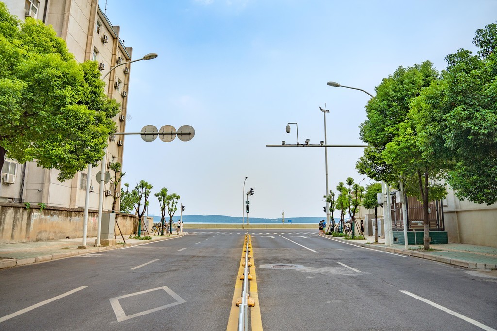 武汉城市道路街景