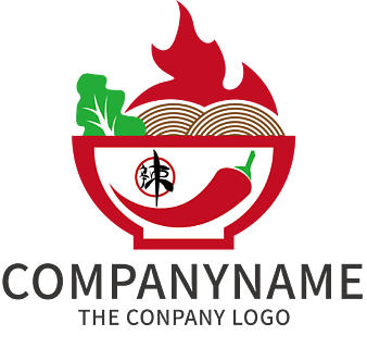 logo原创设计麻辣烫创意logo设计美食餐饮中餐图文结合麻辣烫外卖logo