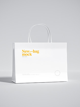 原创简约手提袋品牌<i>logo</i>提案样机