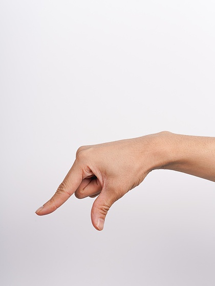 日本手语再见的手势图片