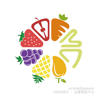 创意水果饮品logo6127123水果商店logo设计水果商店logo设计1612354