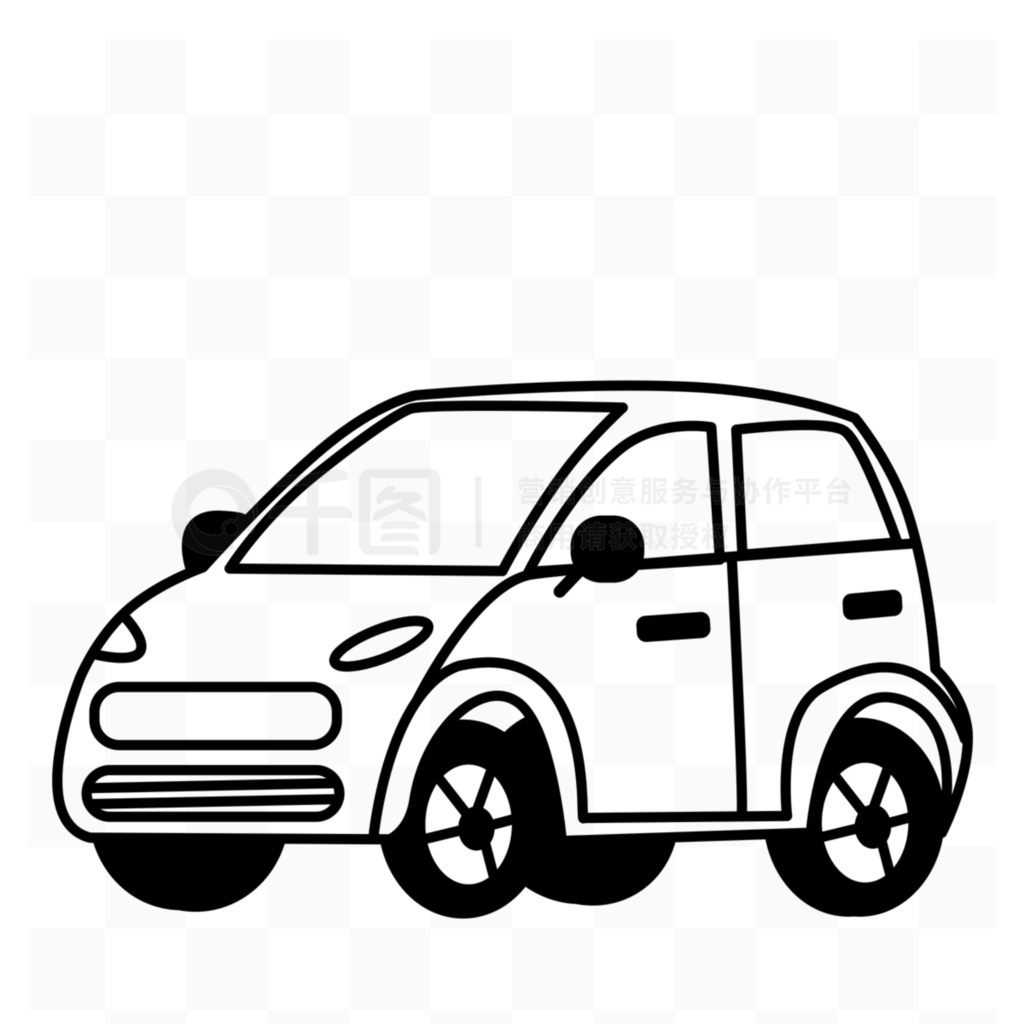 СͿɰڰ߸car black and white clipart