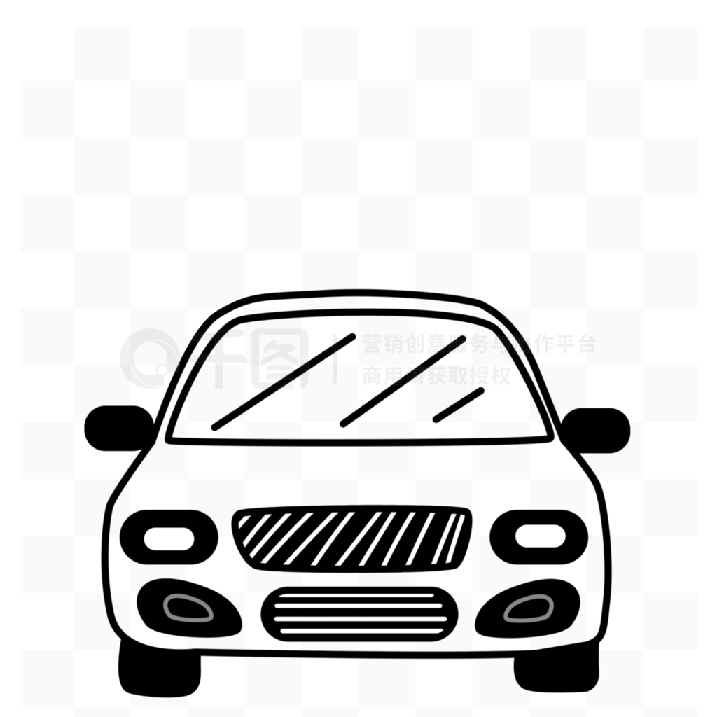 ʽͼ߸car black and white clipart