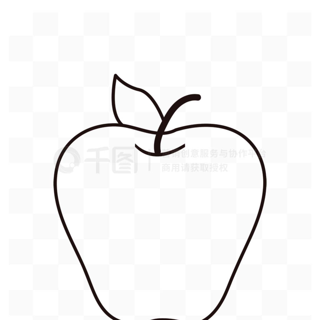 򵥺ƻʸ apple clipart black and white