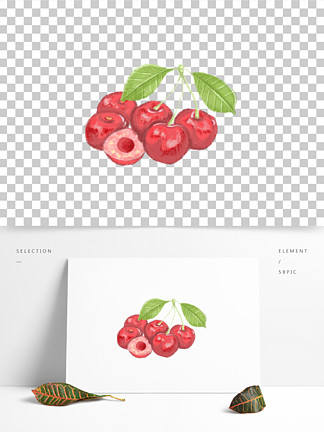 【櫻桃手繪】圖片免費下載_櫻桃手繪素材_櫻桃手繪模板-千圖網