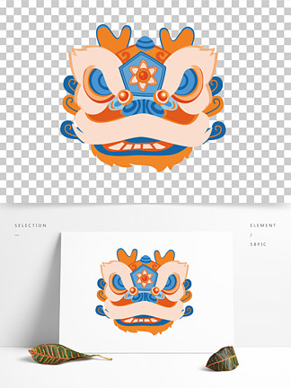【春節獅子頭】圖片免費下載_春節獅子頭素材_春節獅子頭模板-千圖網