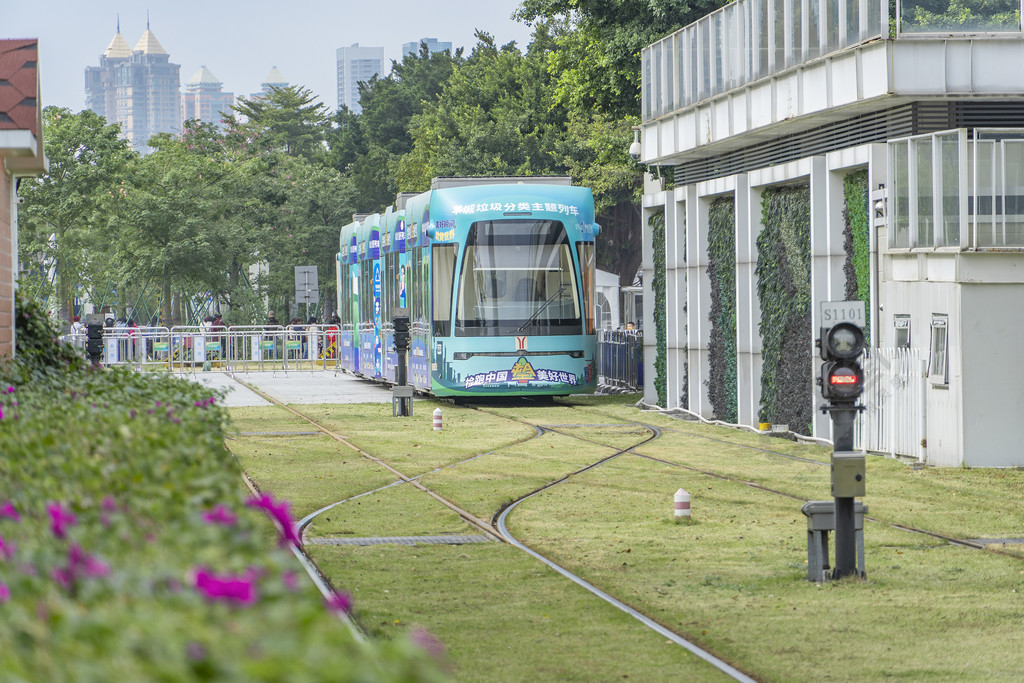 廣州海珠觀光有軌電車交通工具