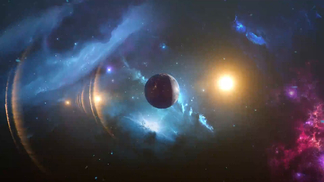 粒子星空宇宙背景视频