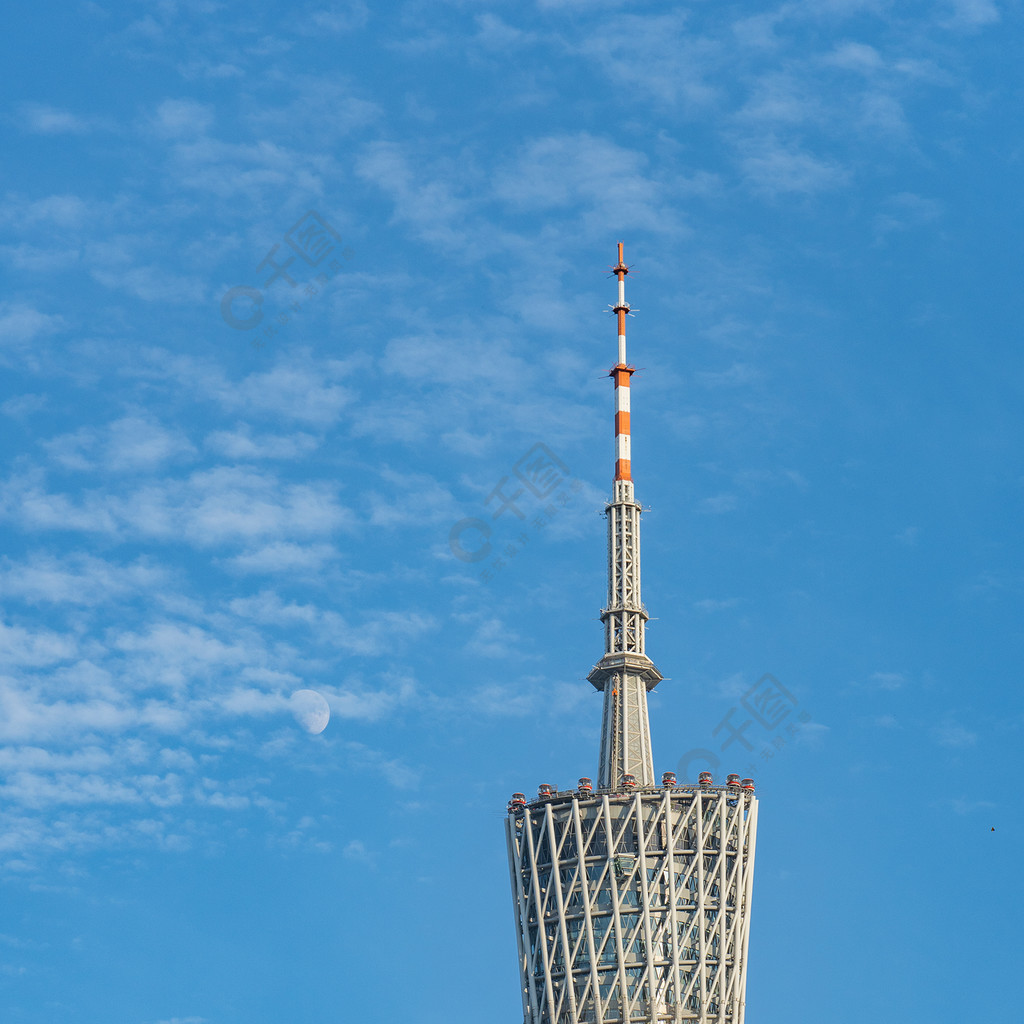 廣州城市地標建築廣州塔小蠻腰