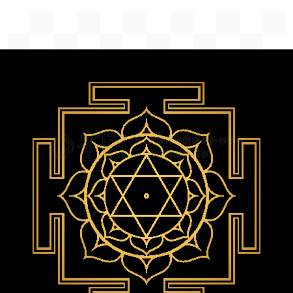 ʸĽɫ Bhuvaneshvari  Yantra Dasa Mahavidya ʥʥݱ޲ͼ bhupura ĺɫӡȽ yantra ʥ 