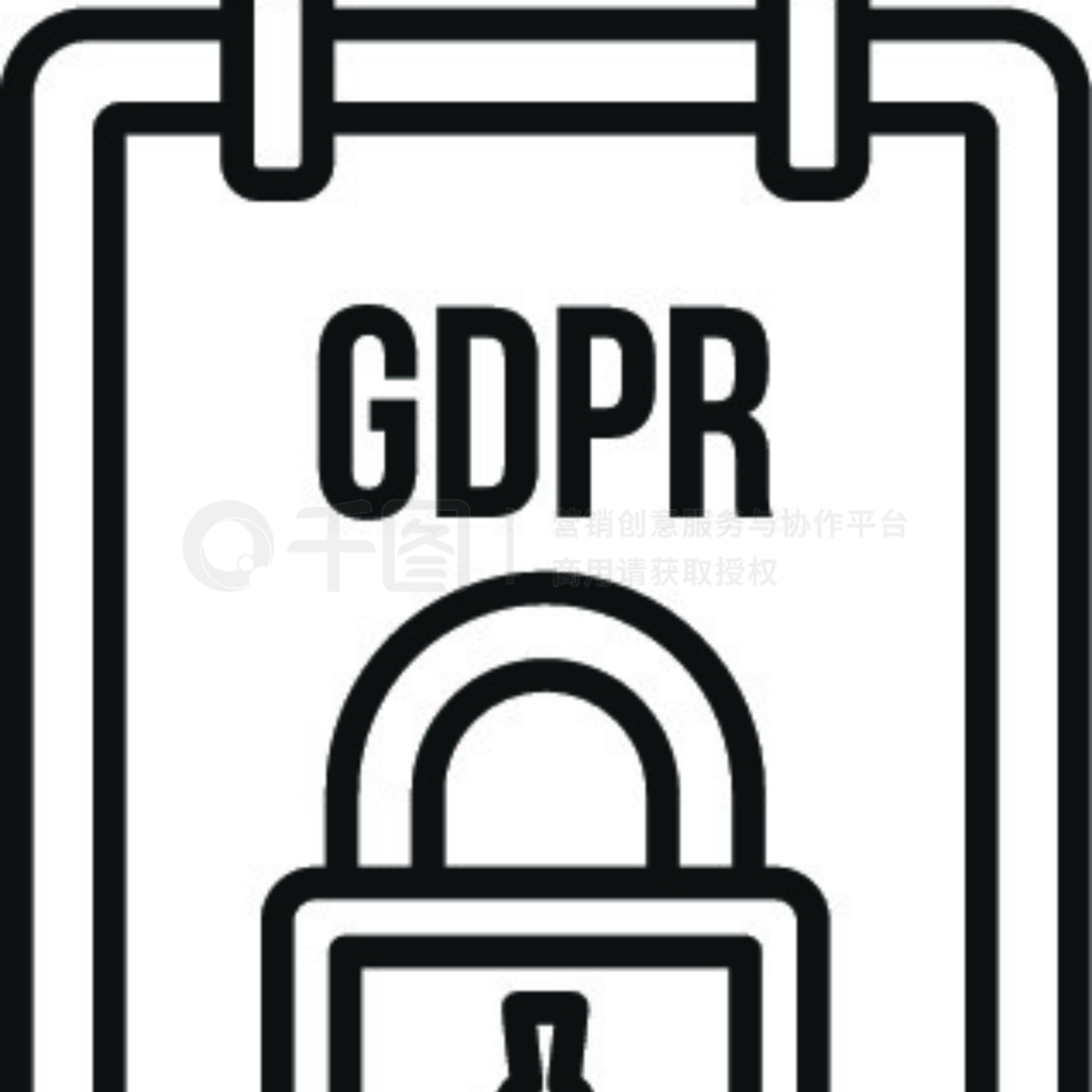 GDPR Ϣͼꡣ GDPR Ϣʸͼ꣬ڰɫϸҳơ GDPR Ϣͼ꣬ʽ