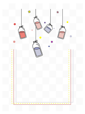 【传统节日可爱边框】图片免费下载