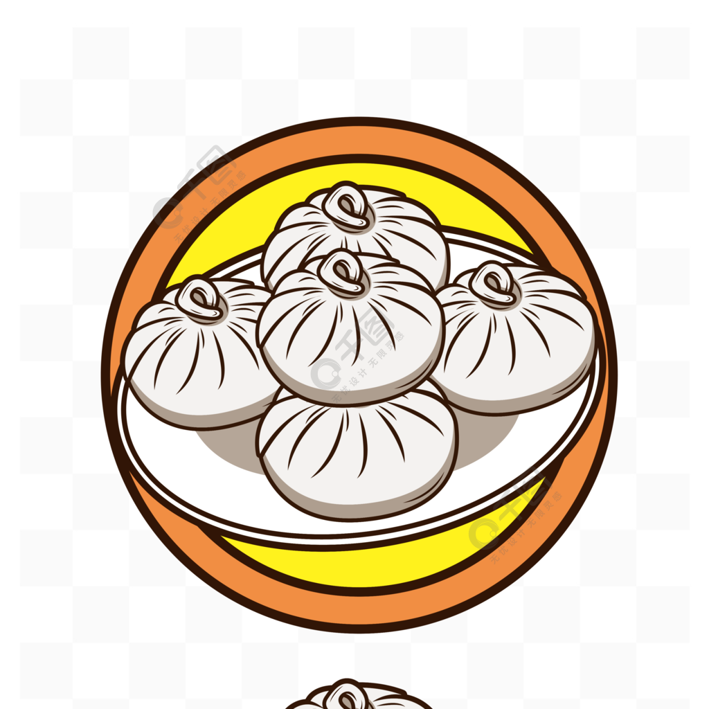 天津美食 简笔画图片