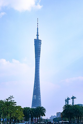 廣州塔小蠻腰花城匯現代cbd商業建築地標