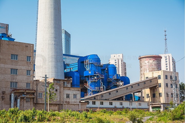 能源電熱廠石油能源工廠素材