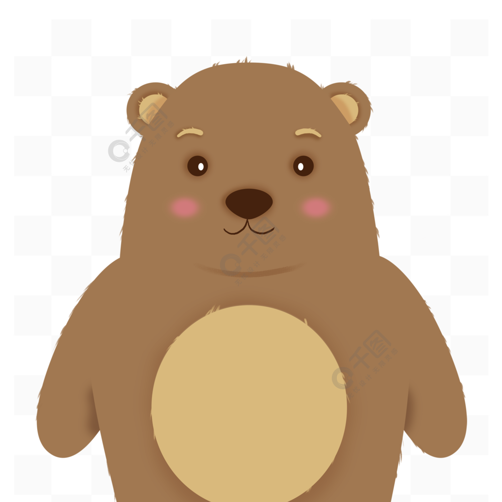 棕熊动漫图片素材-编号09939114-图行天下