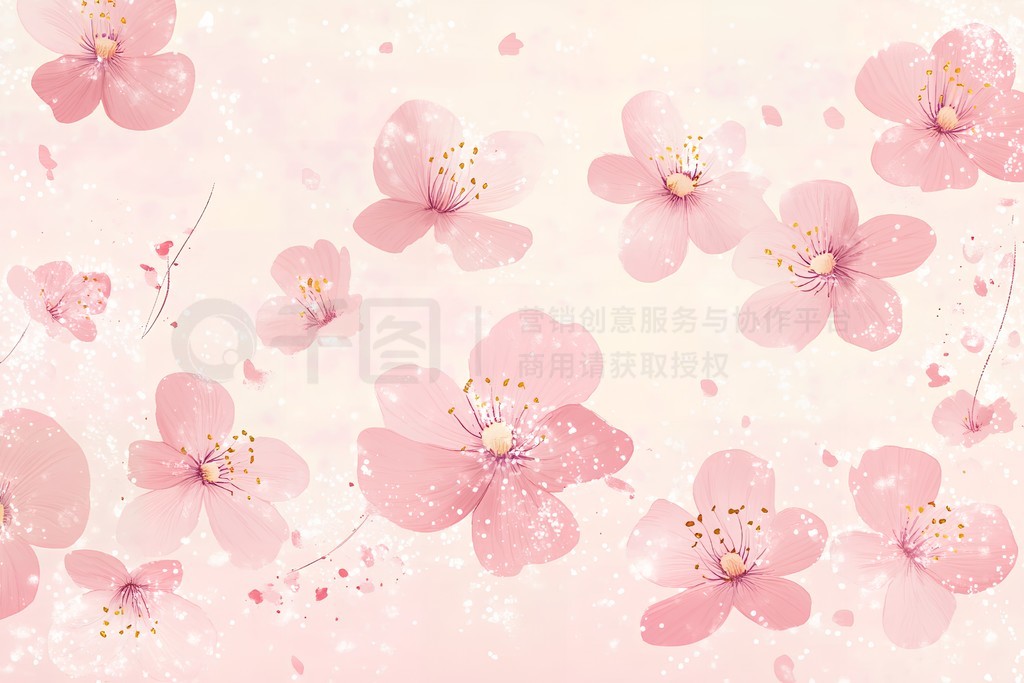 Flower backgroundԼɫӣ廭