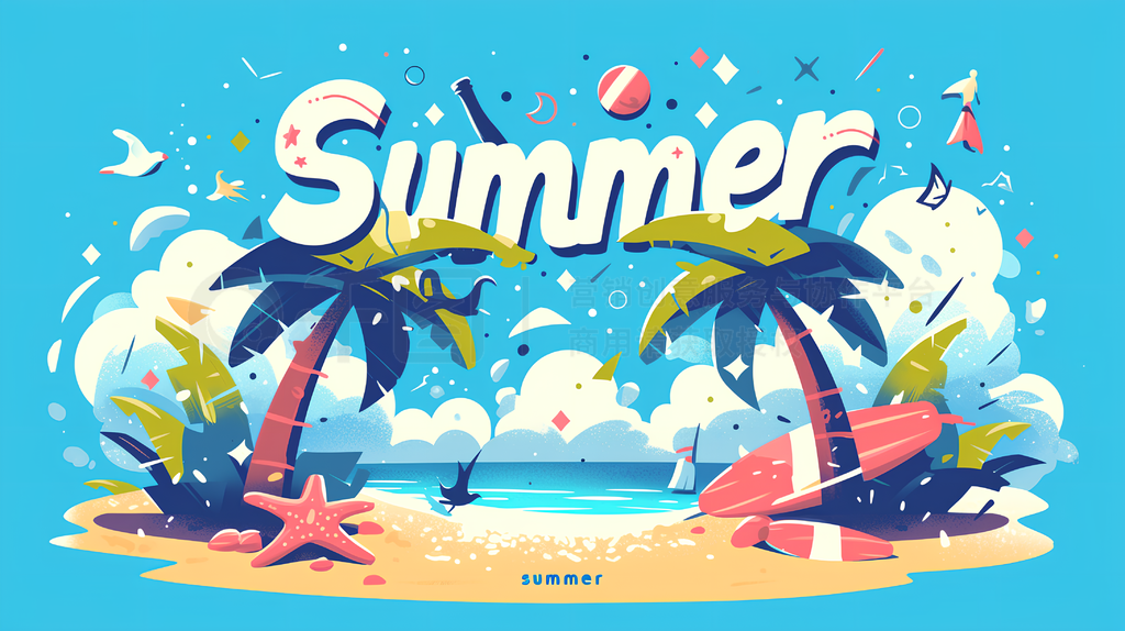 ̲ϵҬsummerֲ廭