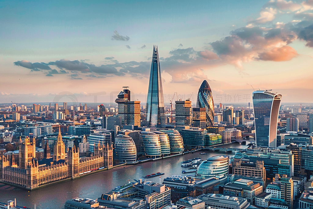 an elevated view of the london skyline - looking east to west - view ȥåեȤȻִз׶س˹˹ع