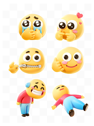 3DȤζemojiɰϵб