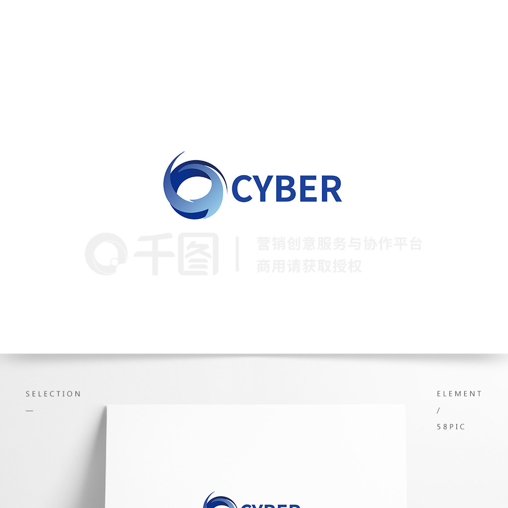 LOGOLOGO 设计_互联网公司科技蓝色网络logo_矢量图免费下载_eps格式_1000像素_编号70876714-千图网