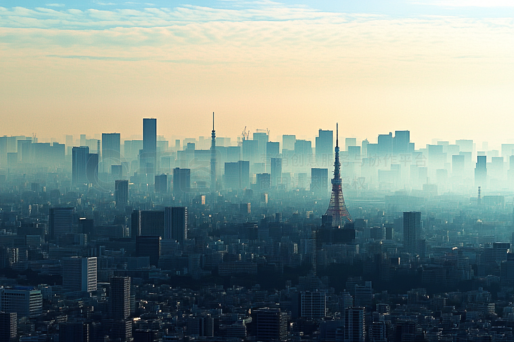 hazy tokyo cityscape - city ȥåեȤȻִзⶫ¥ҵƬ