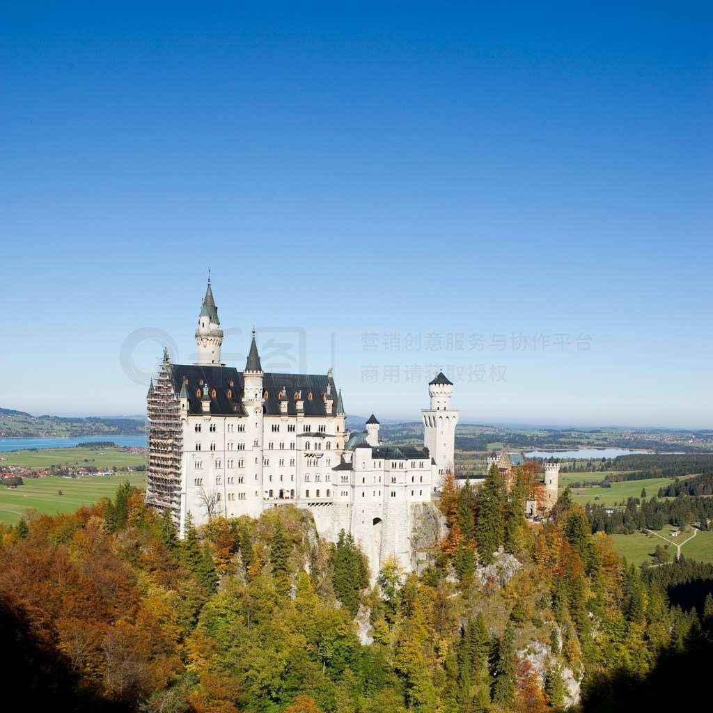 ¹ϲɭ(Fussen)챤(Schloss Hohenschwangau)