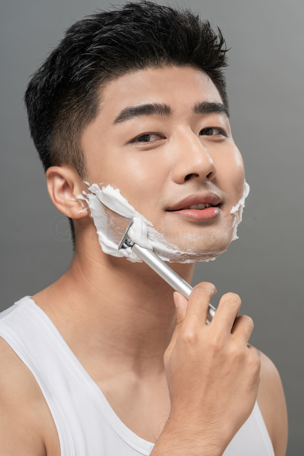 男士美容护肤-蓝牛仔影像-中国原创广告影像素材