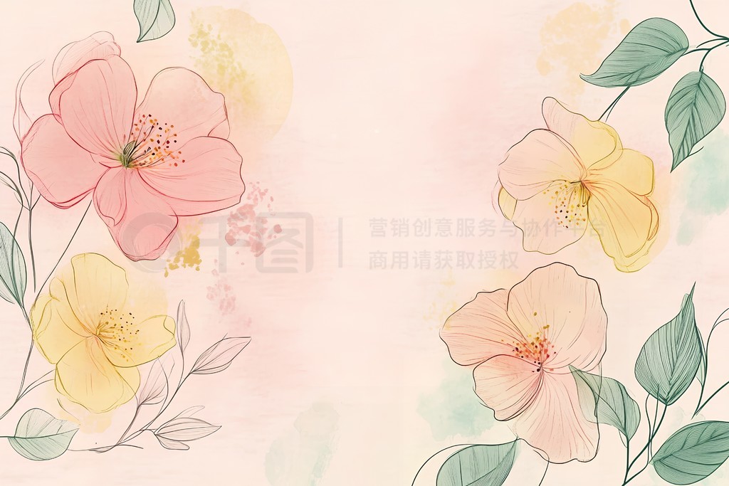 Flower backgroundйˮʻĶʢɫɫҶ廭