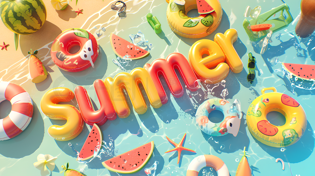 ӾƳɵ3D SummerڻҺɫ