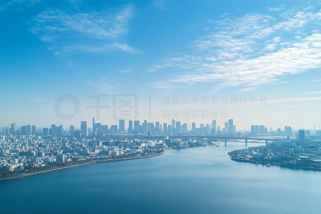 aerial view of tokyo bay area on a sunny winter day - city ȥåեȤȻԼзȻҵƬ