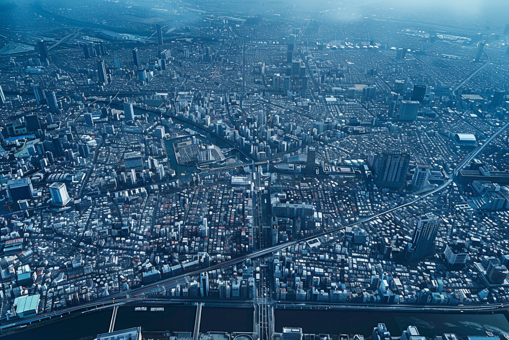 aerial view of osaka, japan - city ȥåեȤȻִз⸩¥ܼ·ҵƬ