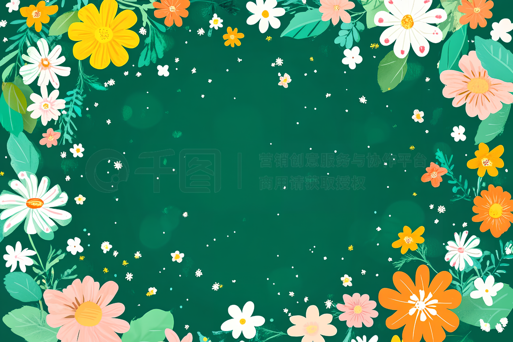 Flower backgroundͨҶ䴺廭