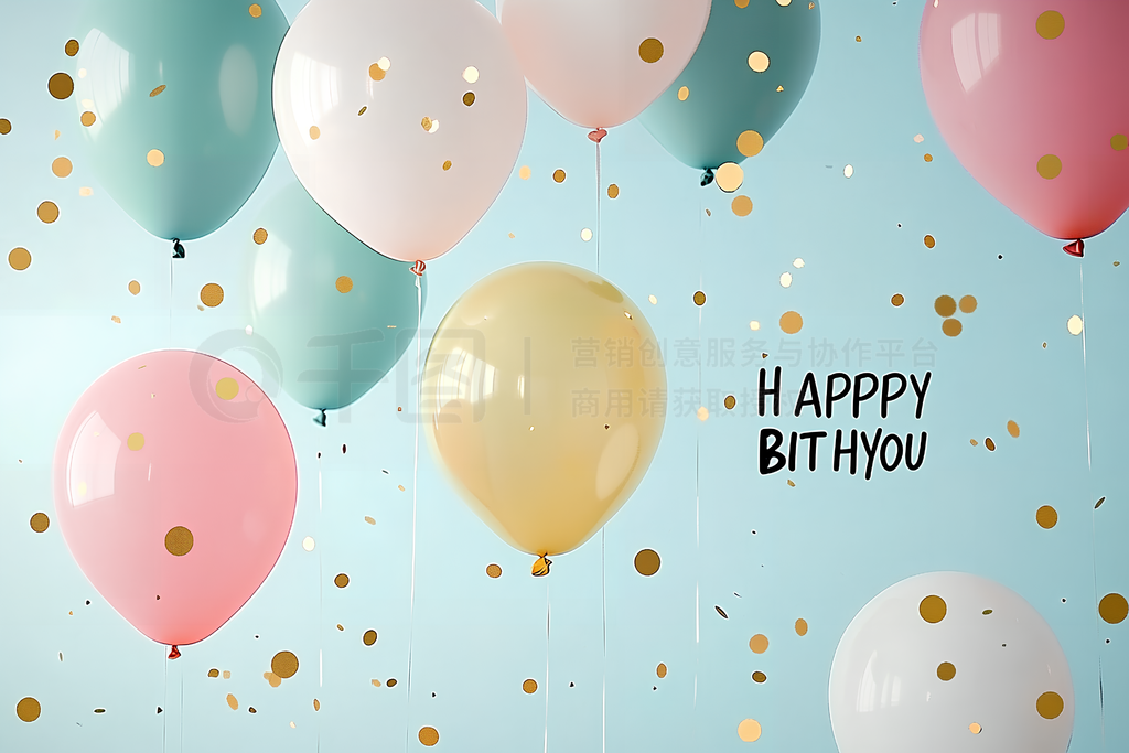 Birthday backgroundԼǳ׺ɫǱز