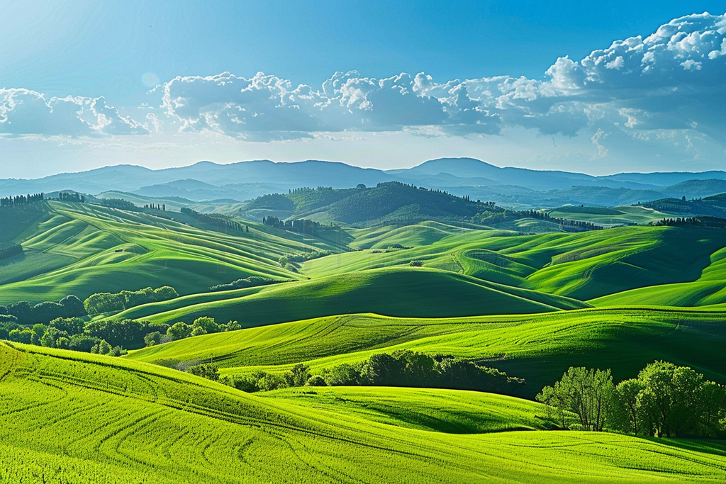 green hills in tuscany, italy - view ȥåեȤȻȻдʵɫɽƷ羰Ƭ