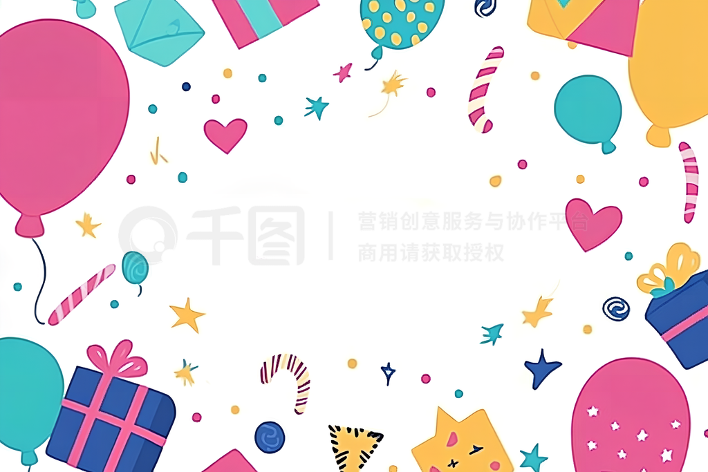 Birthday backgroundͨ绶ǹװԪز廭