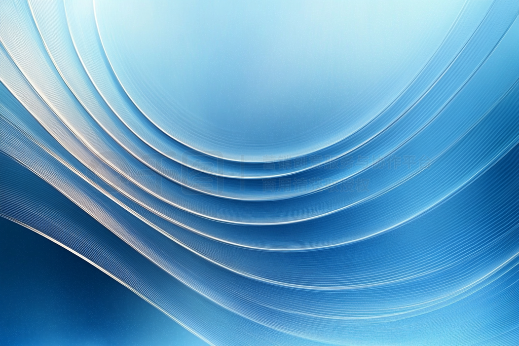 Abstract blue wavy with blurred light curved lines backgroundԼ׻ҽв廭