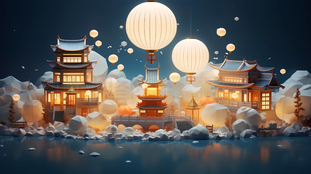 微缩城市建筑创意图片黑龙江哈尔滨冰灯艺术