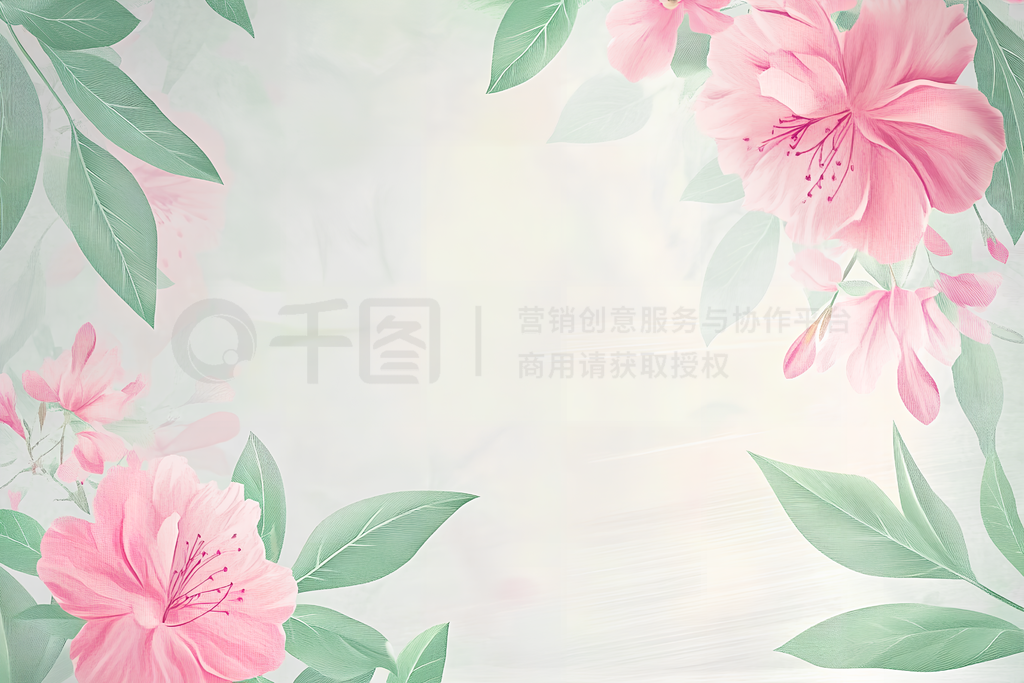 Flower backgroundй絭̷ɫҶӱ