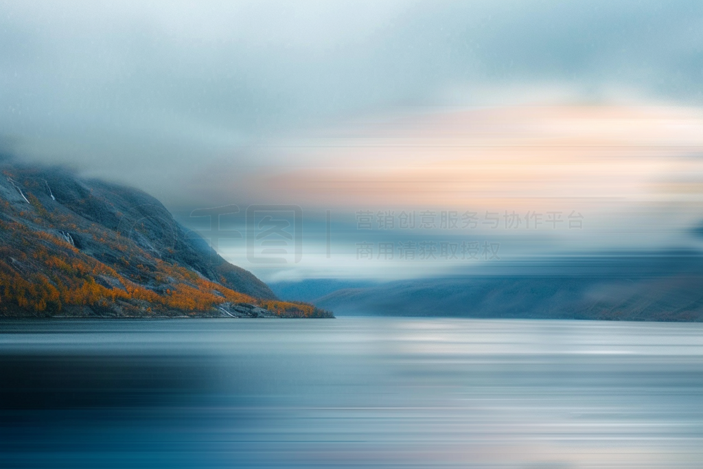 norwegian fjords autumnal abstract copy space motion blur - view ȥåեȤȻԼȻɽɭƬ