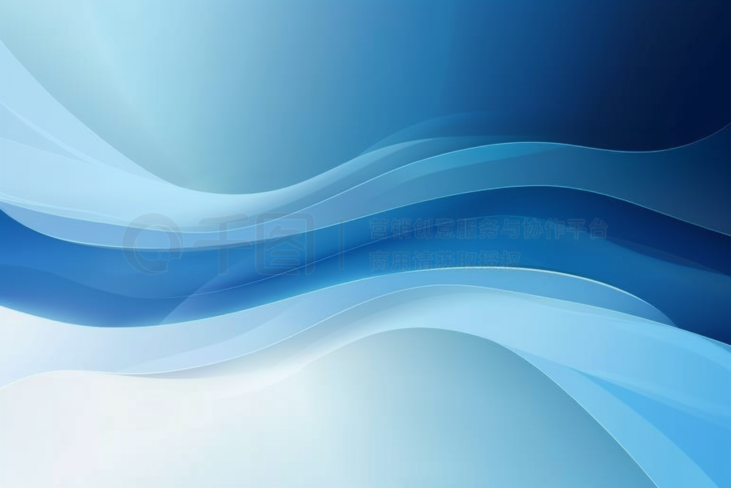 Abstract blue wave background modern vector illustration designԼ󽥱׽б