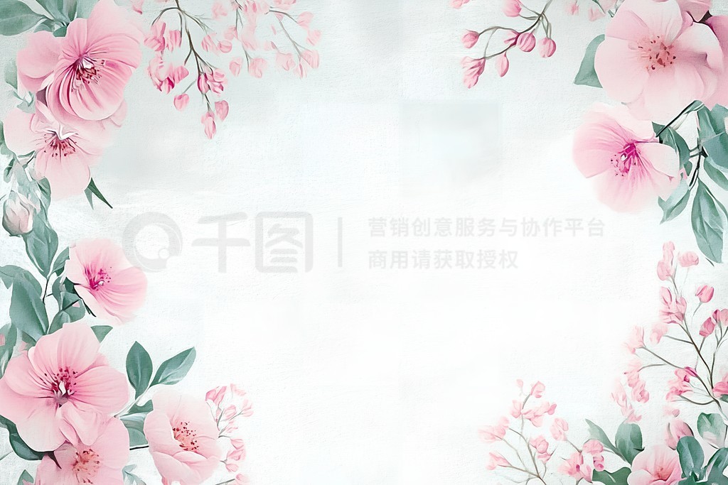 Flower backgroundй絭ɫܱ